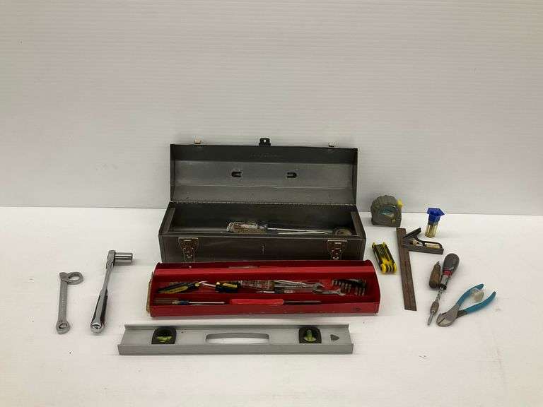Craftsman Toolbox with Assorted Tools image
