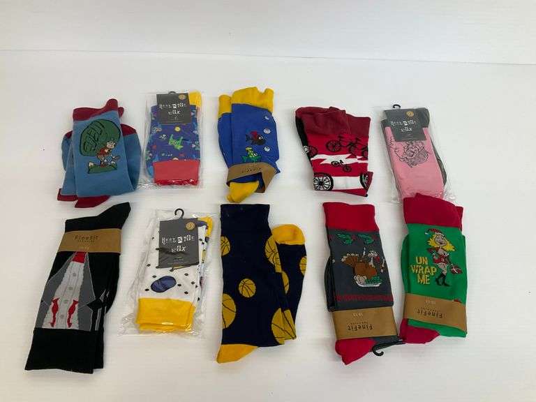 Lot of Assorted Novelty Socks image
