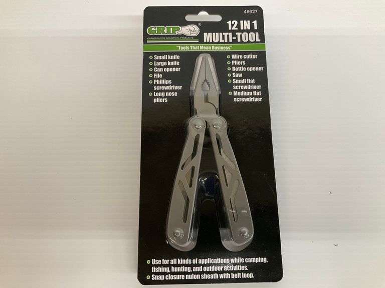 New Grip 12-in-1 Multi-Tool with Sheath image