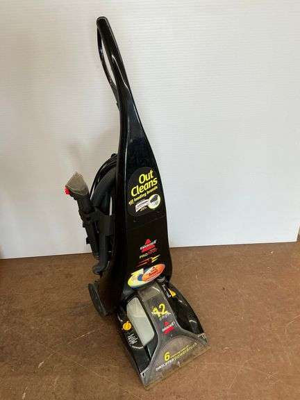 Bissell ProHeat 2X Carpet Cleaner with Attachments... powers on image