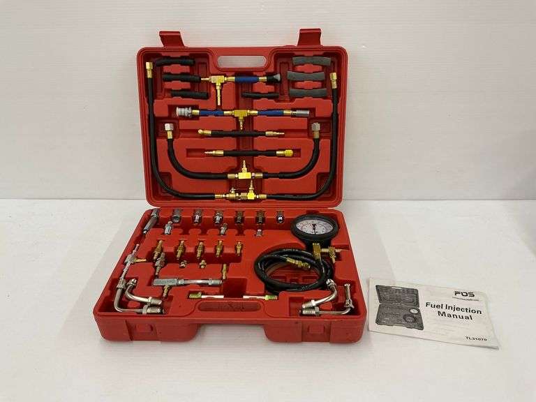 Fuel Injection System Pressure Tester Kit with Manual image