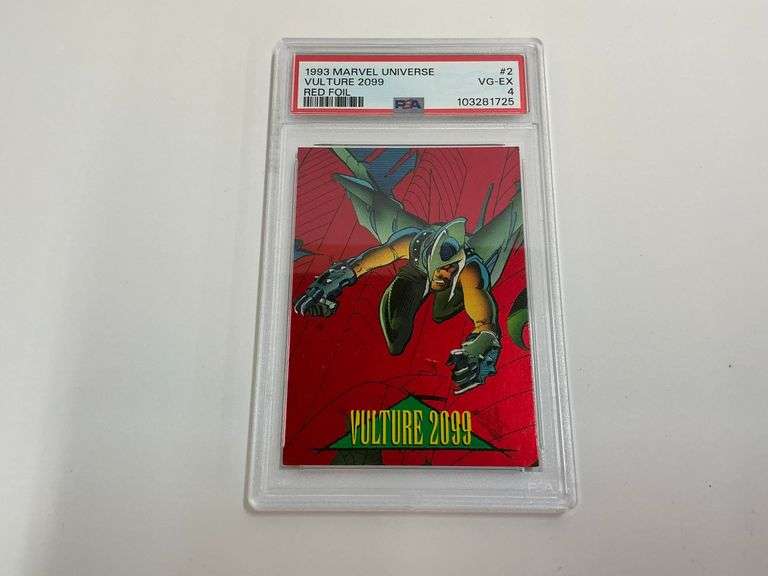 1993 Marvel Universe Vulture 2099 Trading Card PSA Graded image