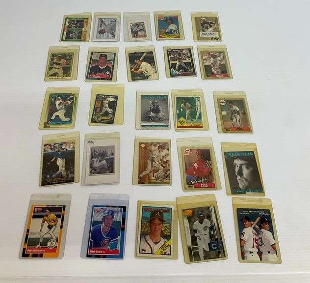 Assorted Baseball Cards Lot image