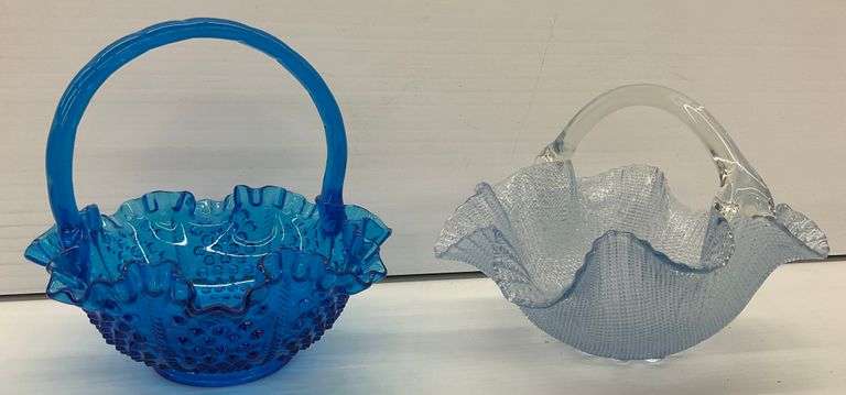 Two Glass Baskets image