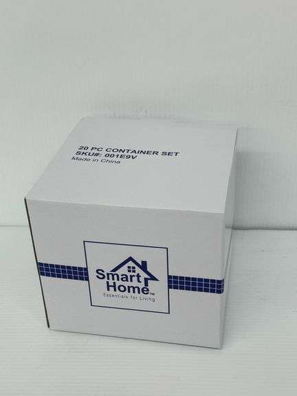 New Smart Home 20-Piece Food Storage Container Set image