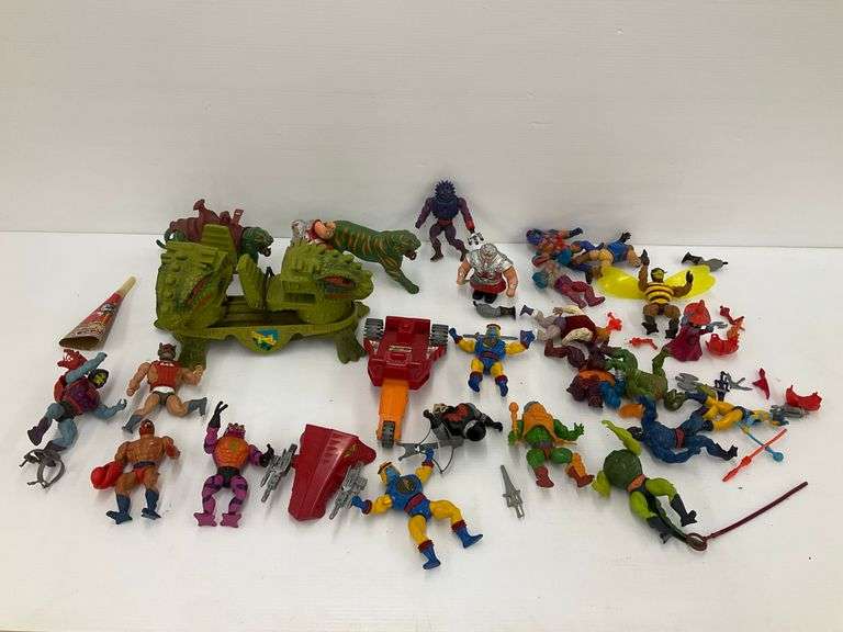 Vintage Masters of the Universe MOTU Toy Figure Lot image