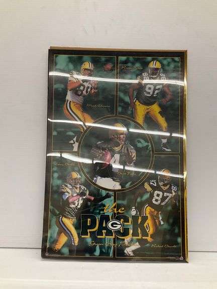 Green Bay Packers Framed "The Pack" Poster image