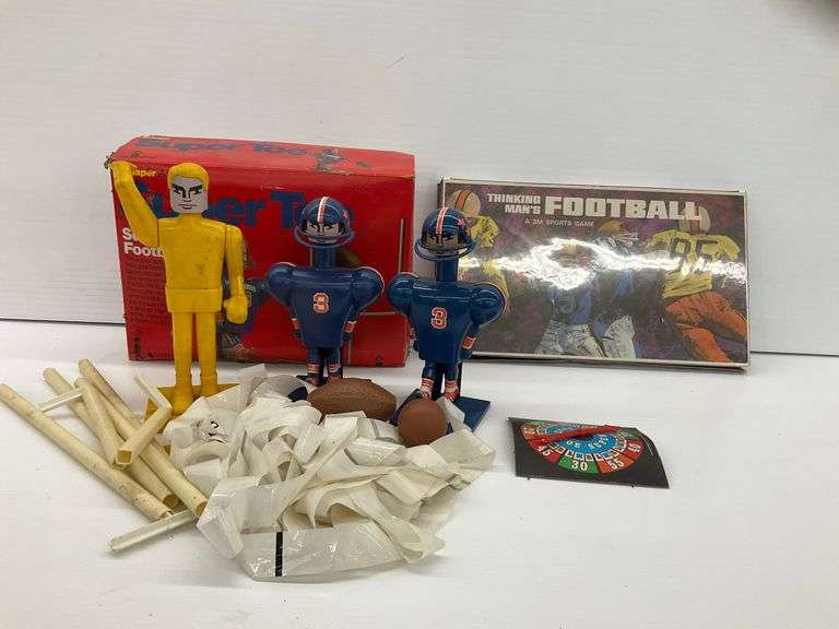 Super Toe Super Jock Football Game & Thinking Man's Football Game image