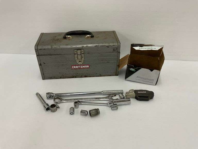 Craftsman Toolbox, Wrenches, and Fasteners image