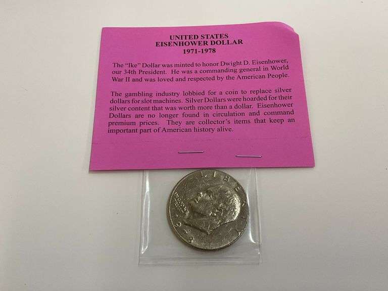 1978 Eisenhower "Ike" Dollar image