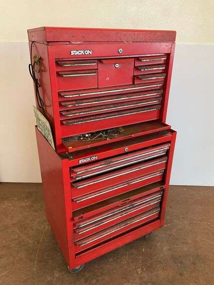 Stack-On Rolling Tool Chest with Tools image