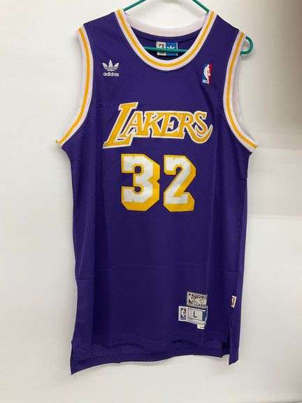 Magic Johnson Los Angeles Lakers NBA Jersey ... Size Large image