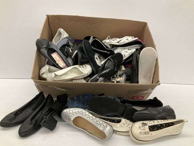 Group of Women's Shoes - Flats, Heels, and More - Approx. Size 7.5 image