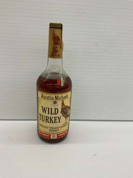 Austin Nichols Wild Turkey 8 Years Old Bourbon...NO SHIPPING image