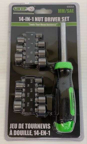 New Grip 14-in-1 Nut Driver Set image
