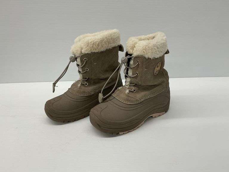 Girl's Totes Winter Snow Boots - Size 3 image