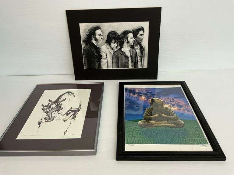 Three Framed Prints image