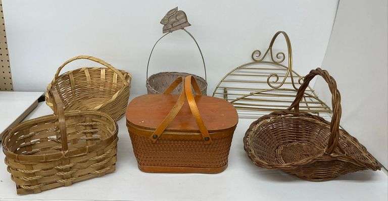 Six Different Baskets... see photos and description image