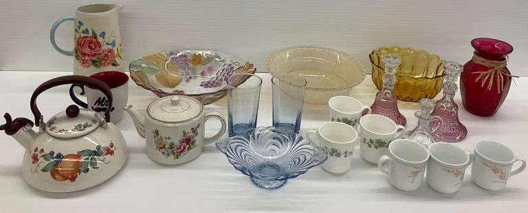 Glassware & Decor: Pitcher, Tea Kettle, Teapot and More image