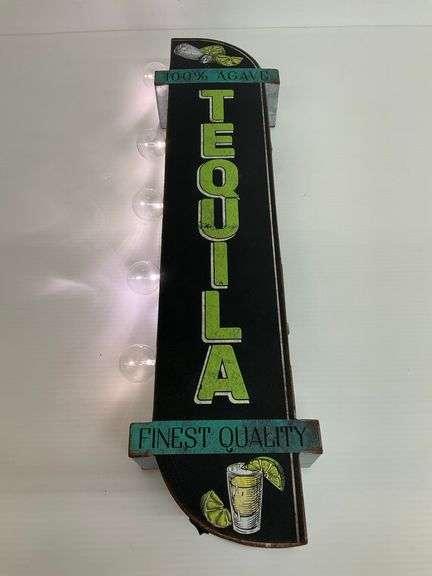 Tequila Illuminated Advertising Sign, works image