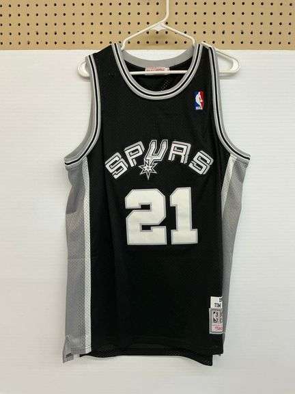 1998-99 Tim Duncan San Antonio Spurs Mitchell & Ness Jersey image