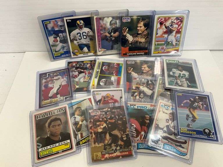 Assorted Football Trading Cards Collection - Includes Rookies image