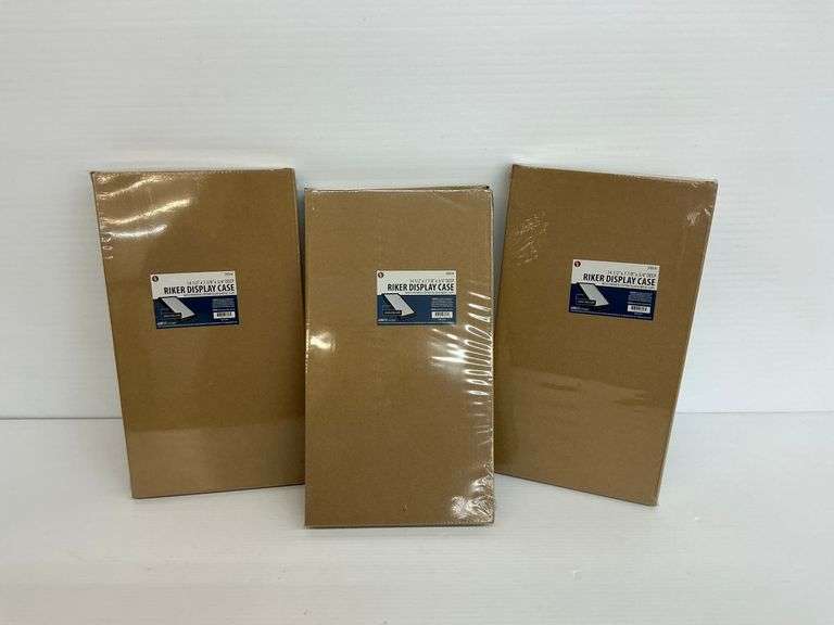 Three New Riker Display Cases image