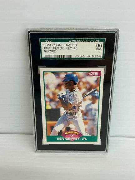 Ken Griffey JR 1989 Score Traded #100T Rookie Card image