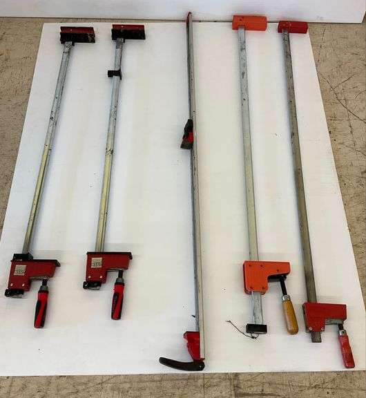 Lot of 6 Bessey Bar Clamps image