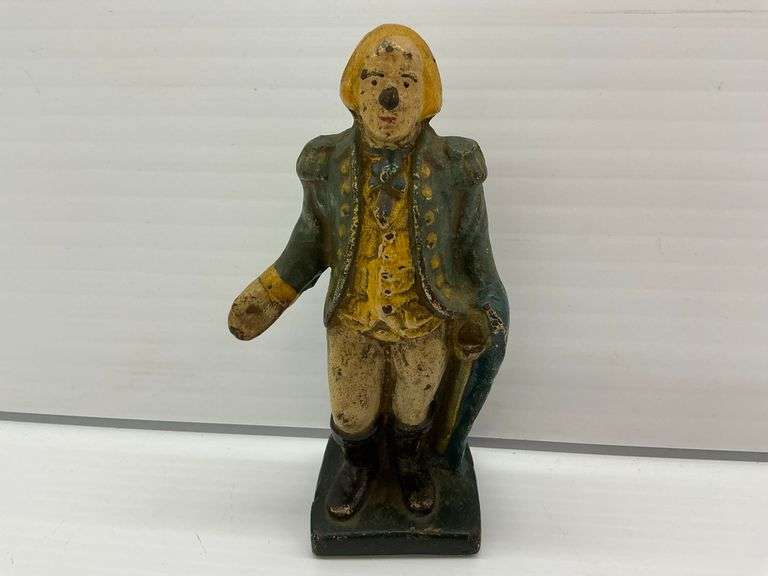 Cast Iron George Washington Still Bank image