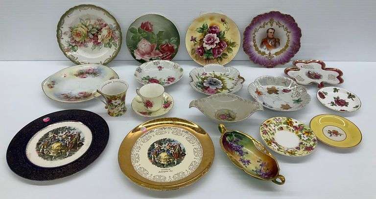 Collectible Plates and Dishes - Featuring Yamasen, Old Ivory, and Craft-O-Gold image