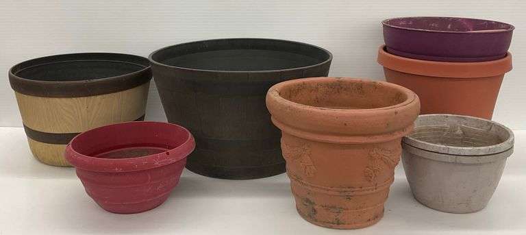 Group of Flower Pots image