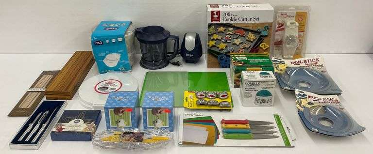 Kitchenware: Ninja Food Processor, Cookie Cutters, Utensils, and More image