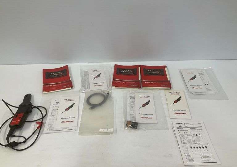 Snap-on Low Amp Probe EETA308D with Verus Pro Manuals image