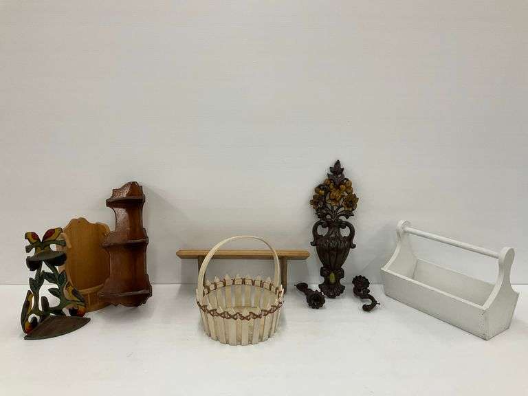 Home Decor Items: Shelves, Tote, Basket, and Others image