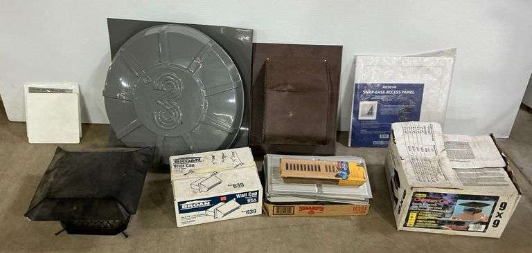 Assorted HVAC and Home Improvement Supplies image
