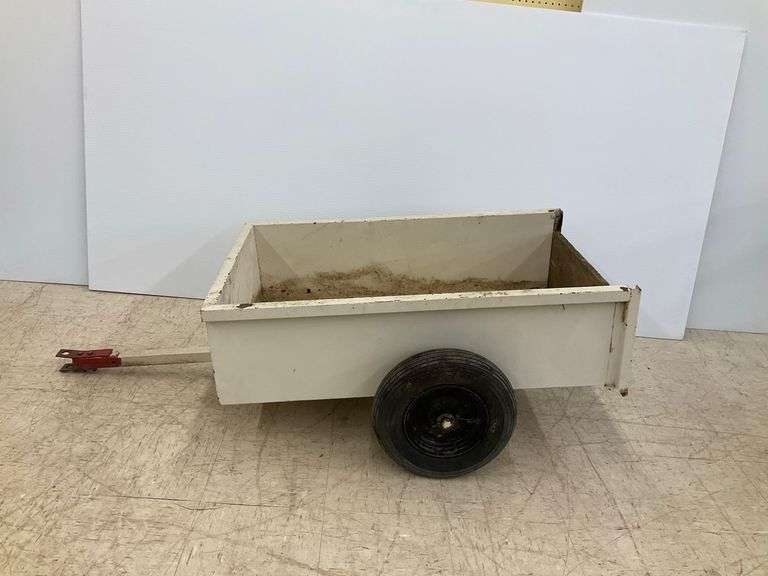 Utility Cart with Tow Bar and Wheels image
