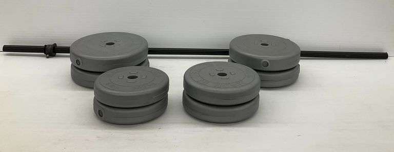 Weight Set with Barbell image