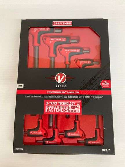 New Craftsman V-Series X-Tract Technology T-Handle Set image