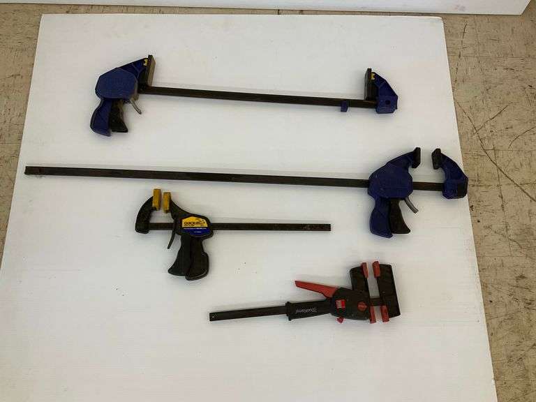 Variety of Bar Clamps: Quick-Grip, Irwin, Bessey image