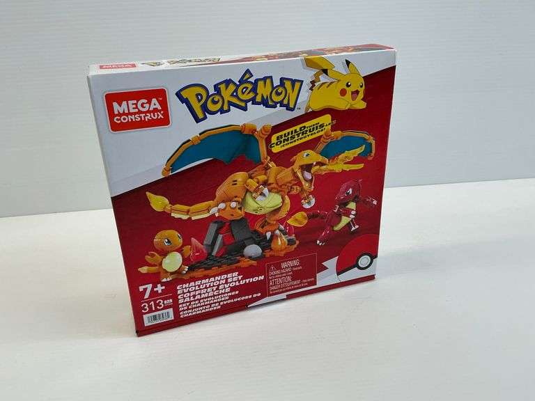 New Mega Construx Pokemon Charmander Evolution Set image