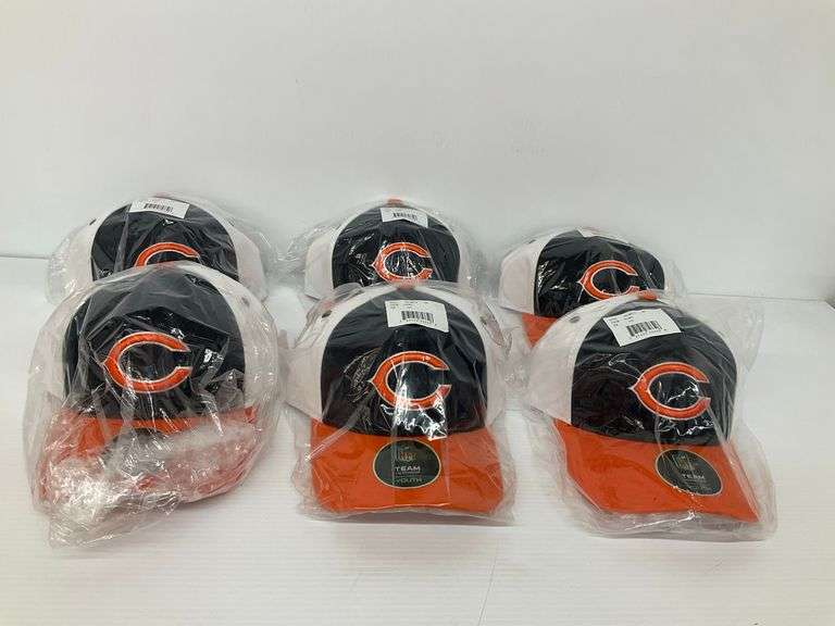 Six New Chicago Bears Youth Hats image