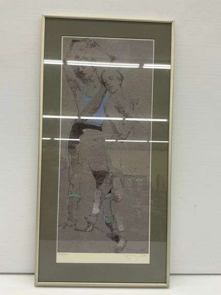 Framed Limited Edition Signed Print - Ballet Dancers 166/200 image