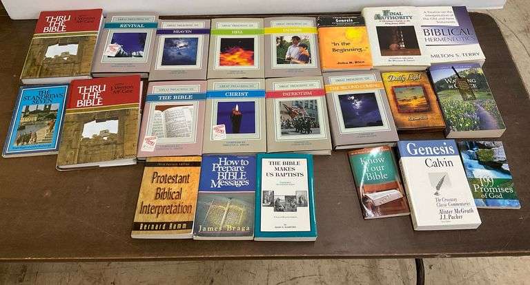 Group of Books about Christianity image