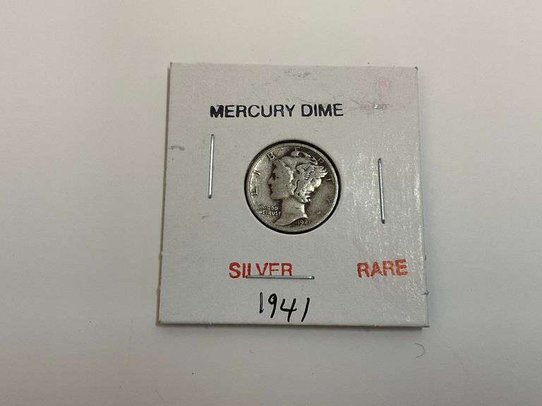 1941 Mercury Silver Dime image