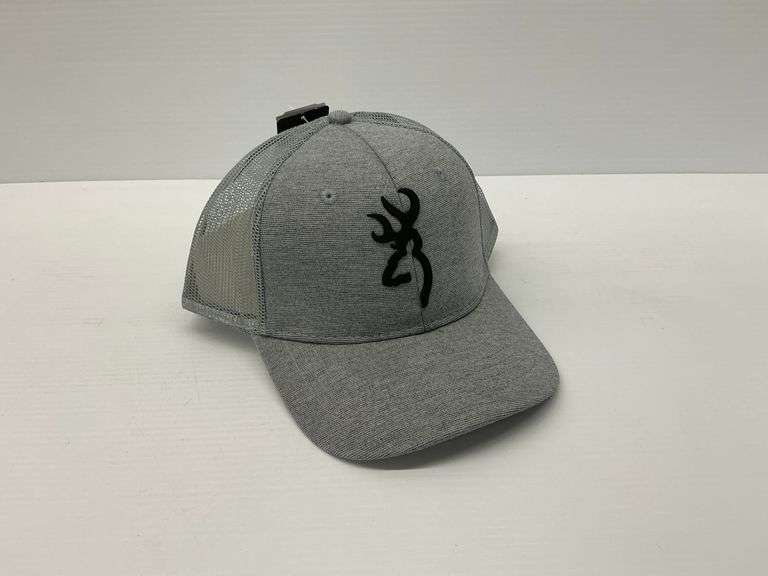 New Browning Gray Mesh Back Cap image