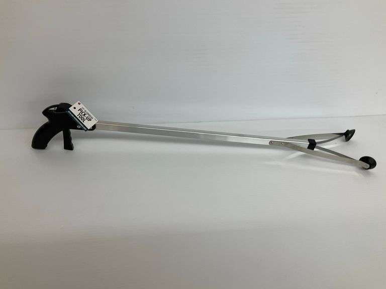 New 33" Aluminum Pick-Up Tool with Non-Marring Rubber Jaws image
