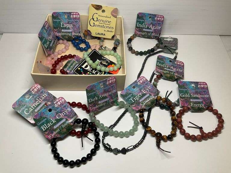 Gemstone Bracelets - Various Stones image