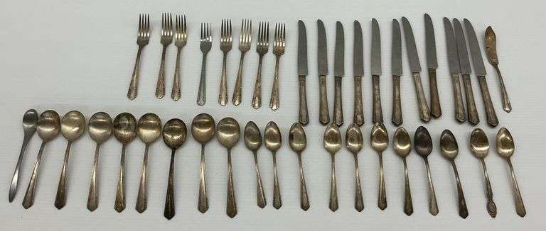 Stainless Steel & Silverplated Flatware - Knives, Forks, Spoons image