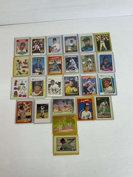 Group of 25 Baseball Trading Cards image